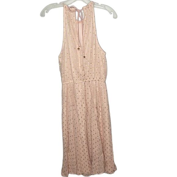 Plenty by Tracy Reece Light Pink and Gold Dress. Size XSP. - Picture 8 of 14